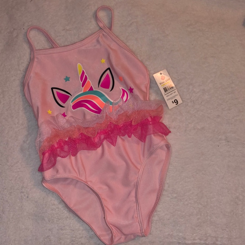Toddler unicorn swimsuit
